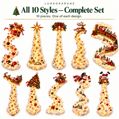 ✨ Christmas Magic Trail – Premium Illuminated Christmas Statement Décor 🎄