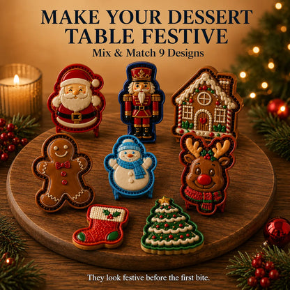 🎄Christmas Mini Pie Press Mold