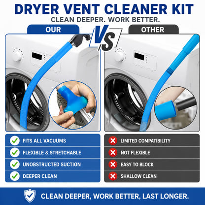 🔥LIMITED-TIME 50% OFF: Dryer Lint Vacuum Attachment – Clean Hidden Lint in Seconds