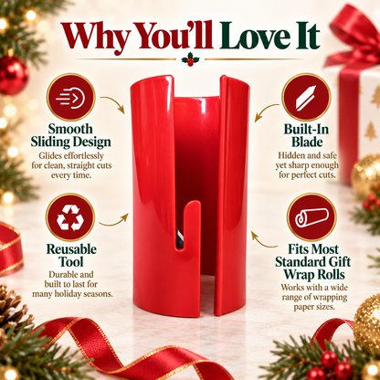 🎄 Christmas Wrapping Made Easy – Paper Cutter & Gift Wrap Kits ✂️