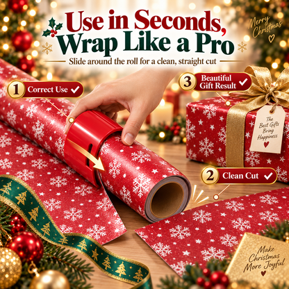 🎄 Christmas Wrapping Made Easy – Paper Cutter & Gift Wrap Kits ✂️