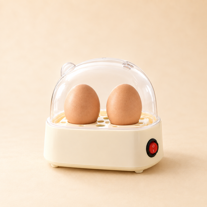 Automatic Egg Steamer – Cook 7–14 Eggs at Once with One-Touch Auto Shut-Off