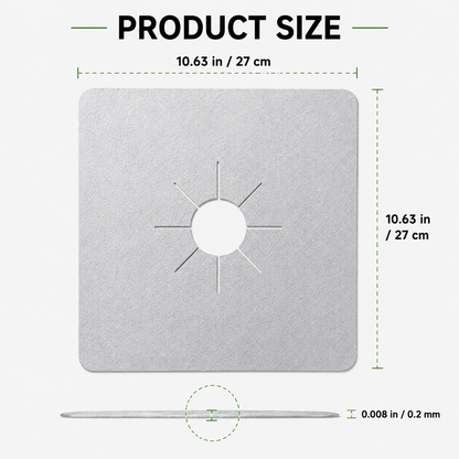 Reusable Gas Stove Burner Covers – Non-Stick Cooktop Protectors for Easy Cleaning