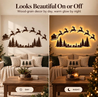 Christmas Magic Illuminated Wall Décor Collection