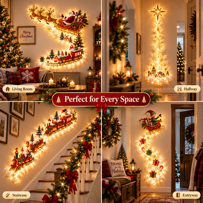 ✨ Christmas Magic Trail – Premium Illuminated Christmas Statement Décor 🎄