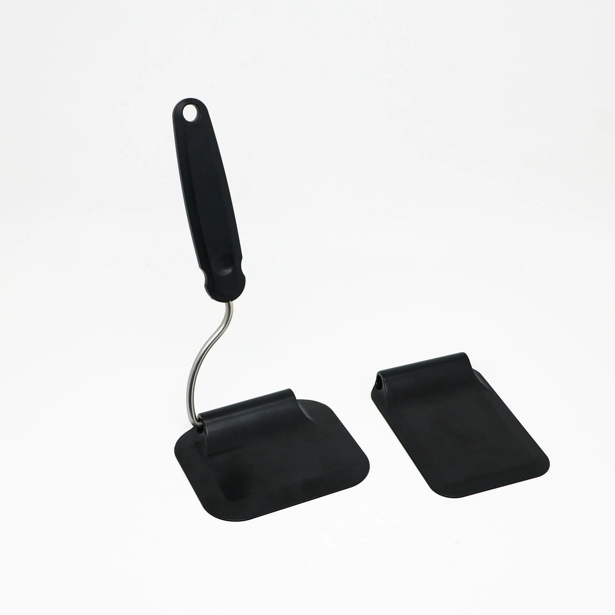 Multi-Purpose Easy-Flip Spatula with 2 Silicone Heads-1