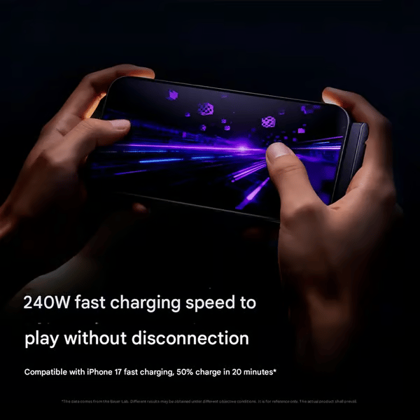 🎉 240W Super Fast Charging 360° Rotating Invisible Stand