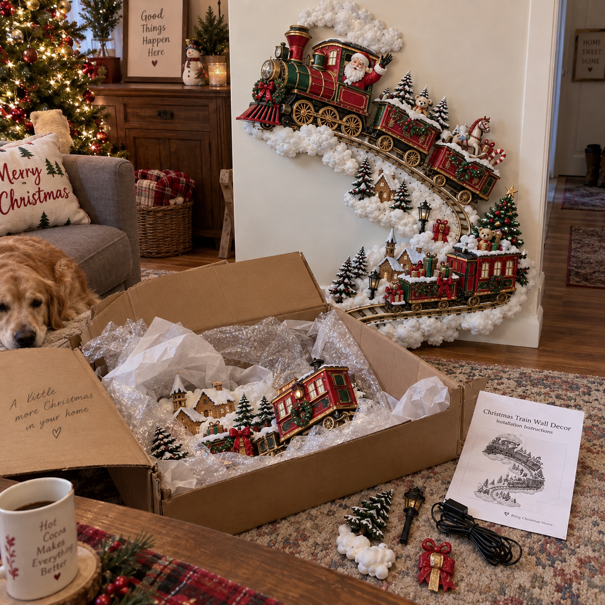 ✨ Christmas Magic Trail – Premium Illuminated Christmas Statement Décor 🎄