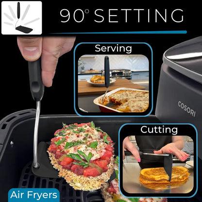 Multi-Purpose Easy-Flip Spatula with 2 Silicone Heads-1
