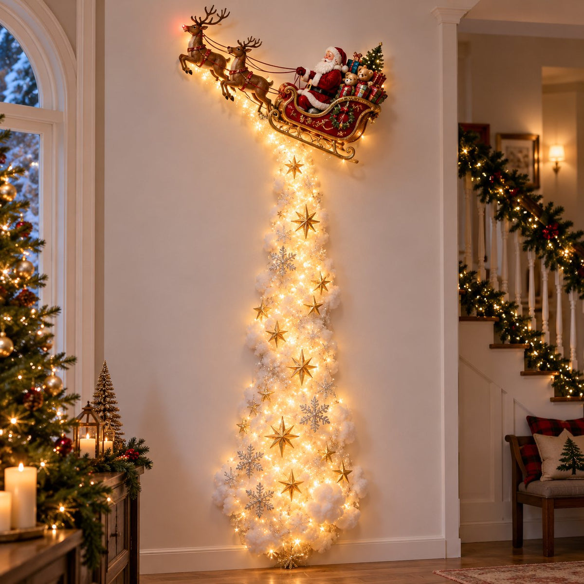 ✨ Christmas Magic Trail – Premium Illuminated Christmas Statement Décor 🎄
