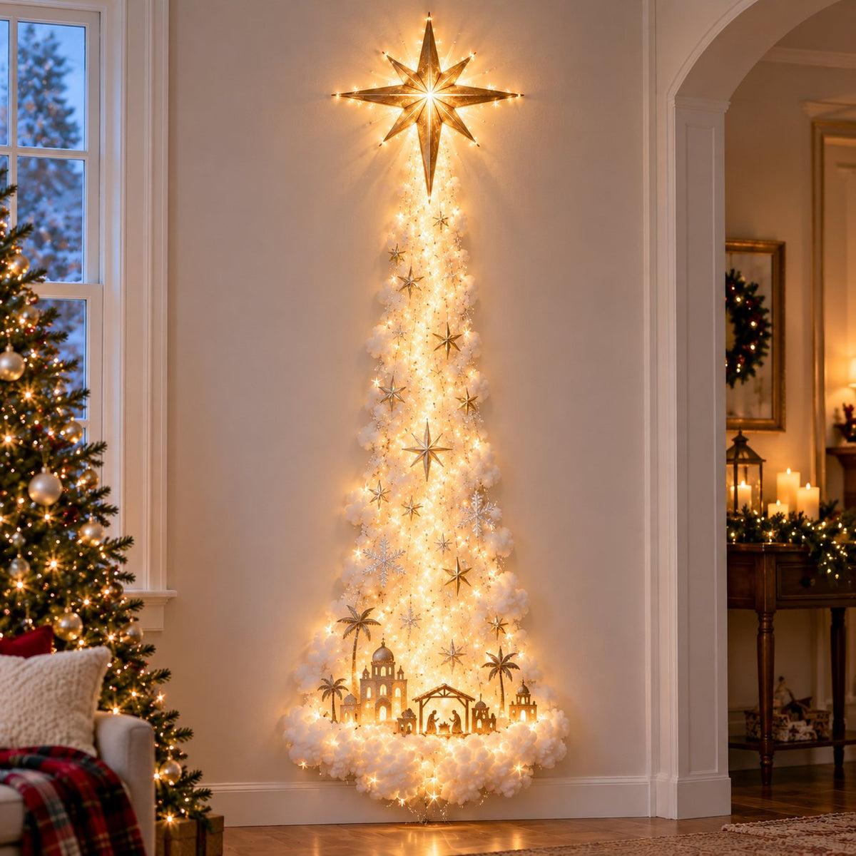 ✨ Christmas Magic Trail – Premium Illuminated Christmas Statement Décor 🎄