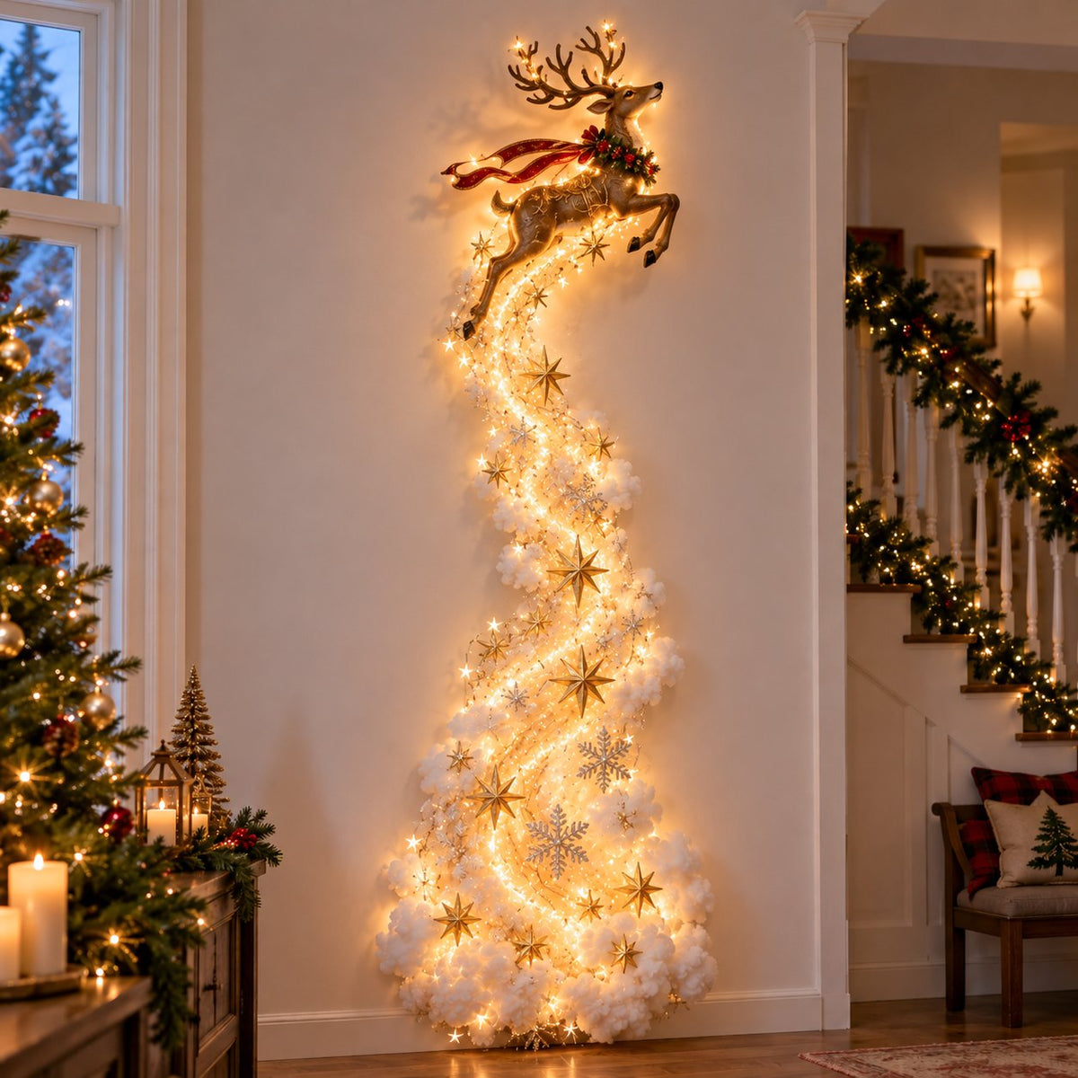 ✨ Christmas Magic Trail – Premium Illuminated Christmas Statement Décor 🎄