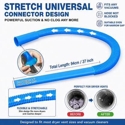 🔥LIMITED-TIME 50% OFF: Dryer Lint Vacuum Attachment – Clean Hidden Lint in Seconds