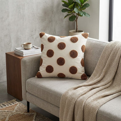 Nordic Tufted Throw Pillow Cover