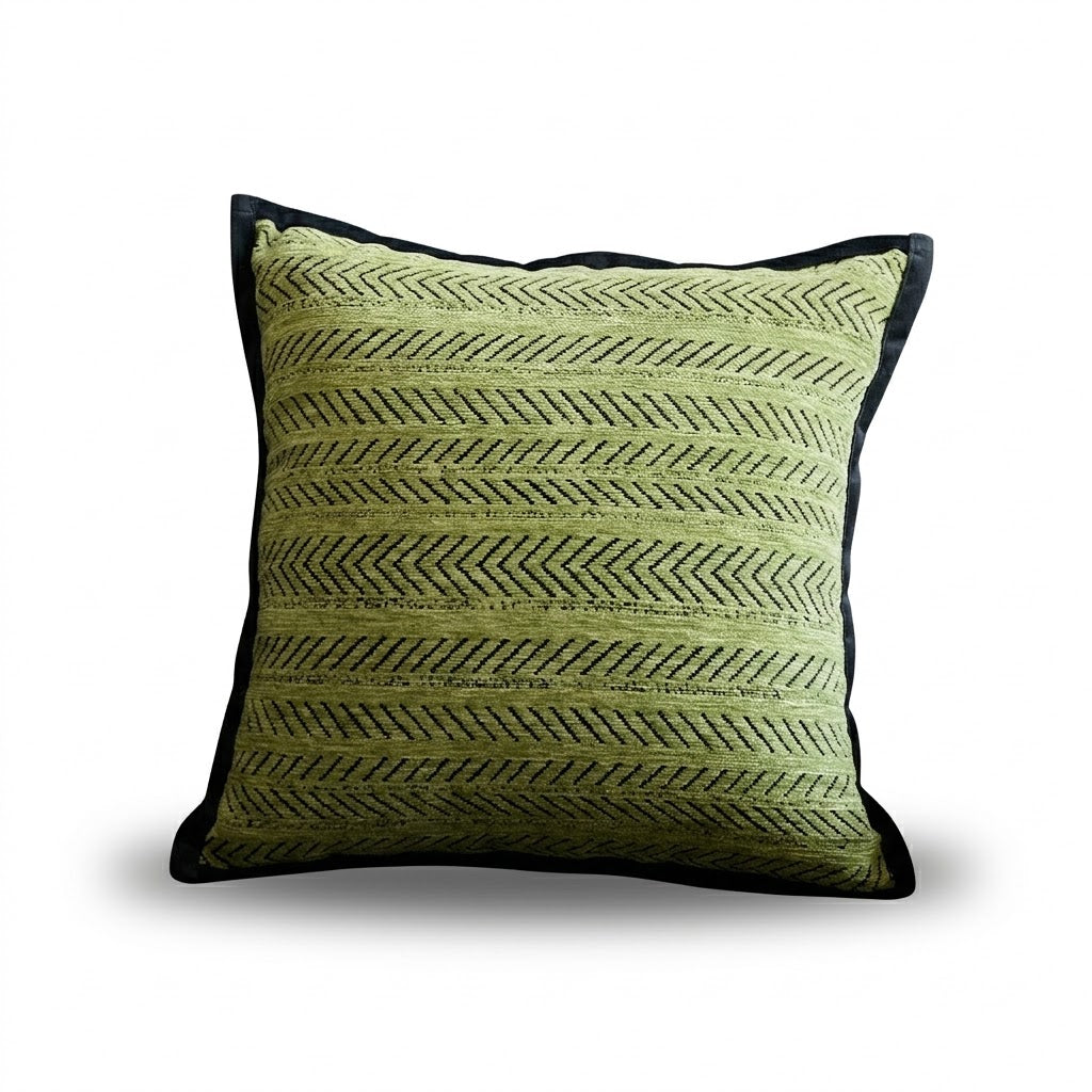 Herringbone Chenille Throw Pillow